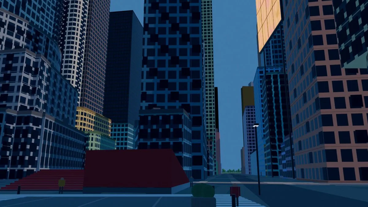 Blender city modeling prompt for building New York with Fable 5