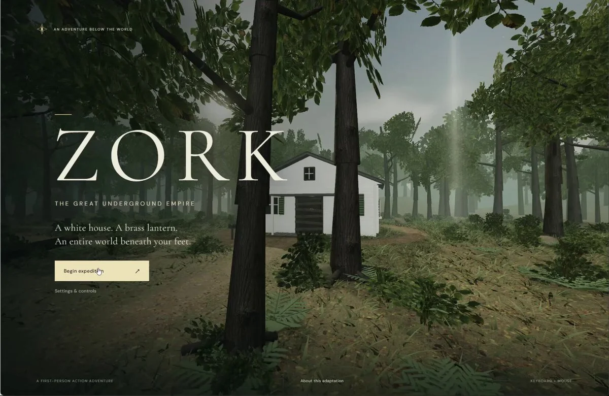 Zork as a 3D action adventure
