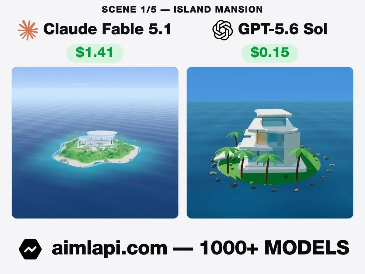 Futuristic private-island mansion