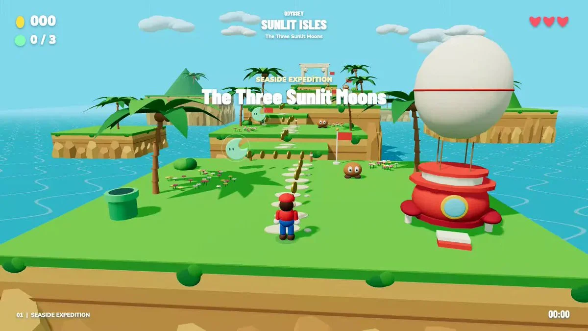 Odyssey-inspired platform adventure