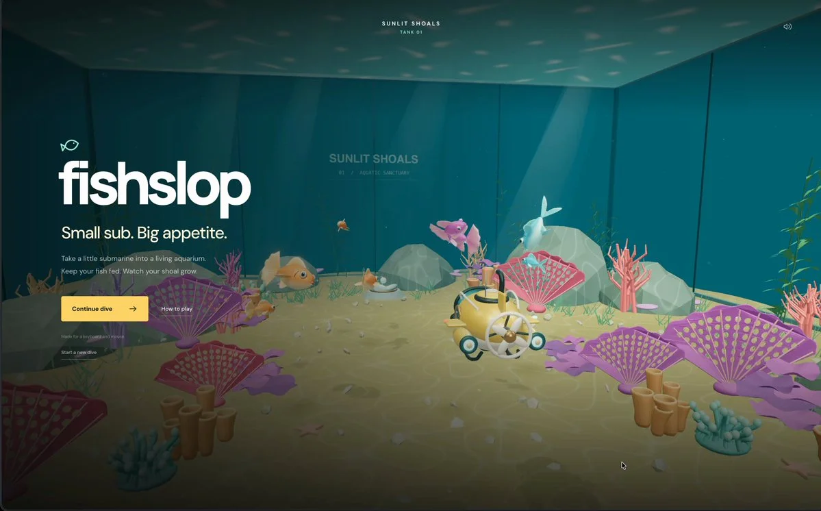 One-shot browser 3D game
