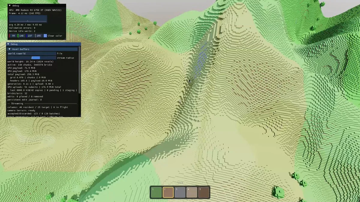 C++ ray-marched voxel engine