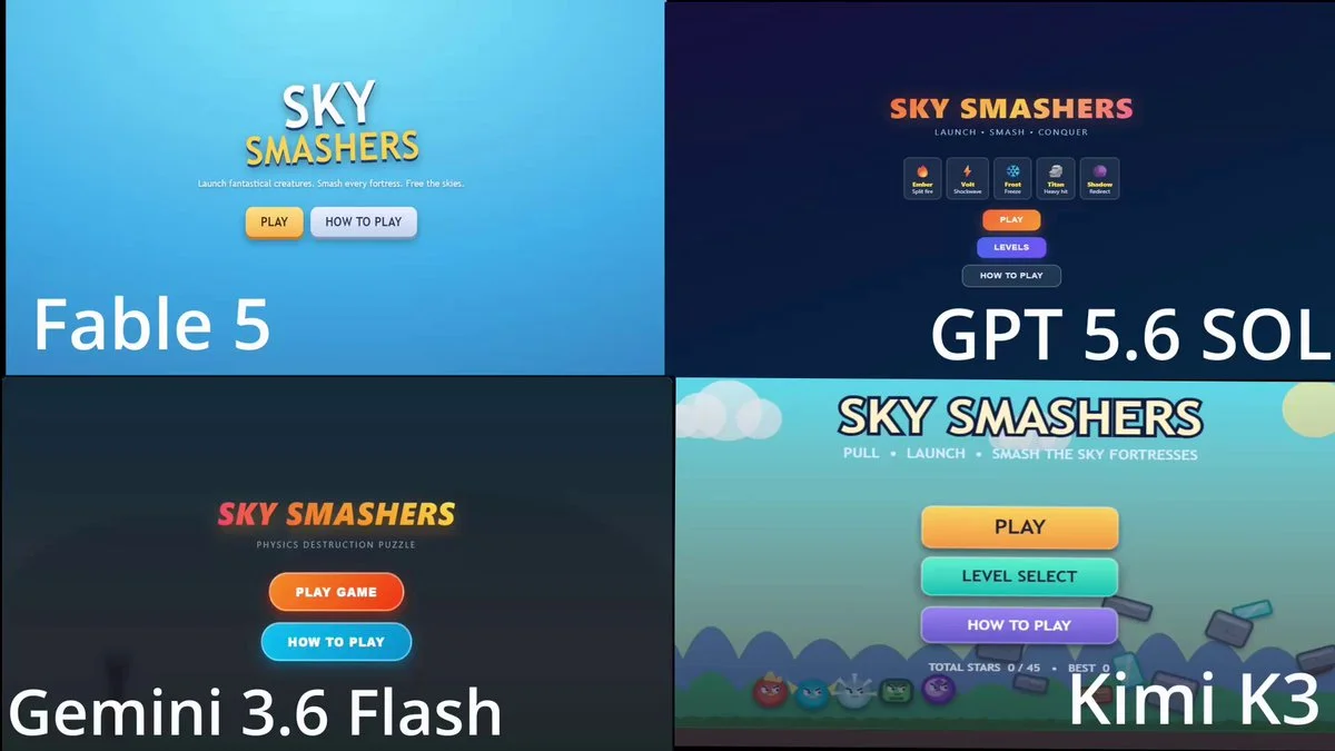 Angry Birds-style clone with unique birds and multiple levels