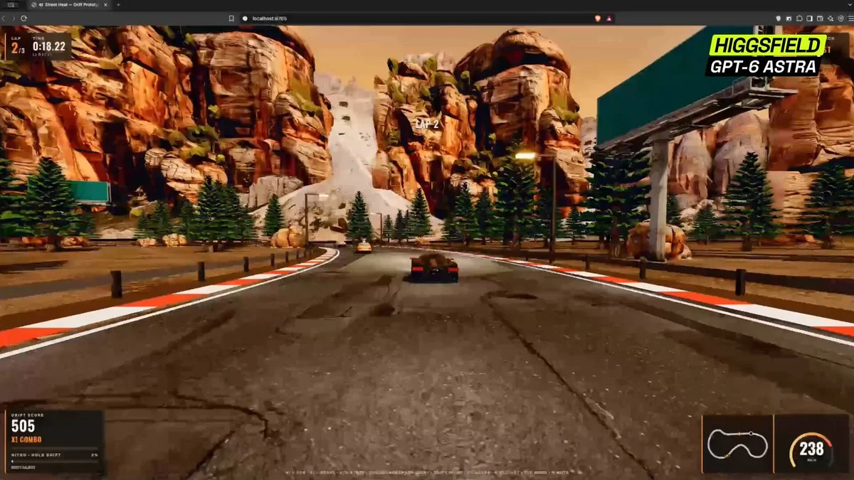 Street Heat browser drift racer