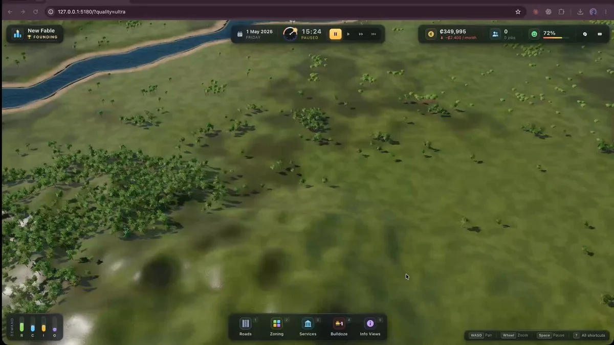 Cities: Skylines in Three.js